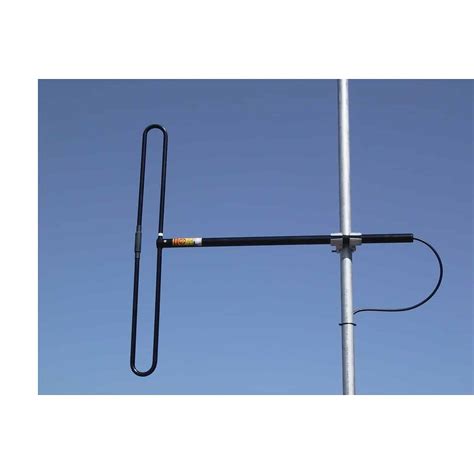 The radio waves from an antenna element that reflect off a ground plane appear to come from a mirror image of the antenna located on the other side of the ground plane. . Folded dipole antenna